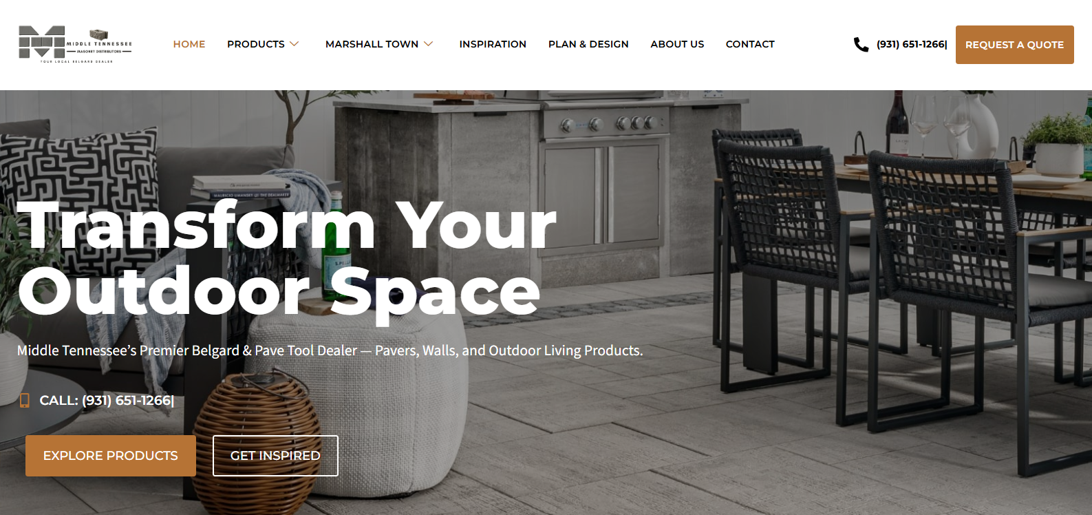 Website built for Ronnie Suggs